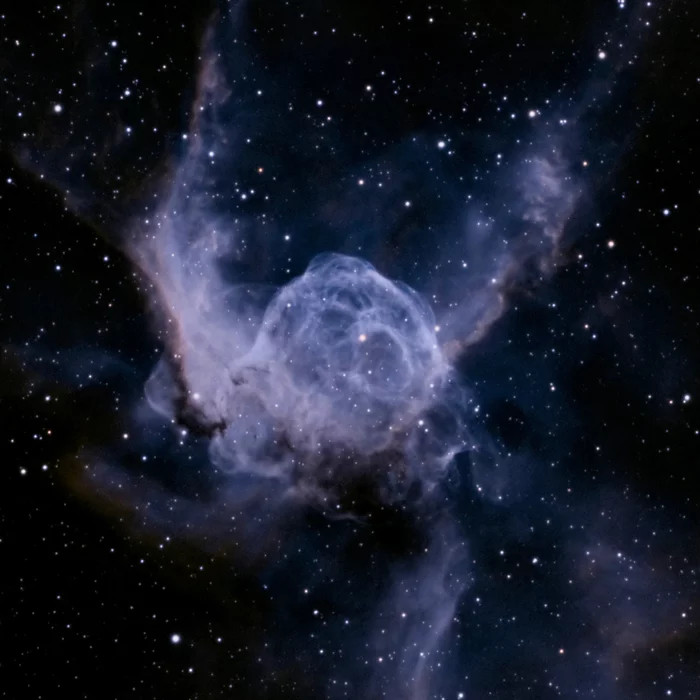 Thor's Helmet Nebula - My, Nebula, Astrophoto, Space, Universe