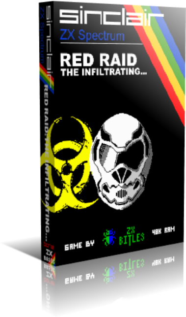 Red Raid: The infiltrating... ZX Spectrum 48K (2021) - Моё, Zx spectrum, New retro game, Pixel Art, 8 бит, Платформер, Sinclair, Видео, Длиннопост