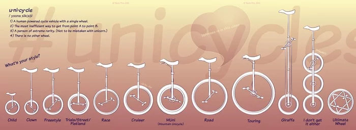 When someone asks: “What, are there also different competitions on these unicycles of yours?!” - Unicycle, Sport, Hobby, Longpost