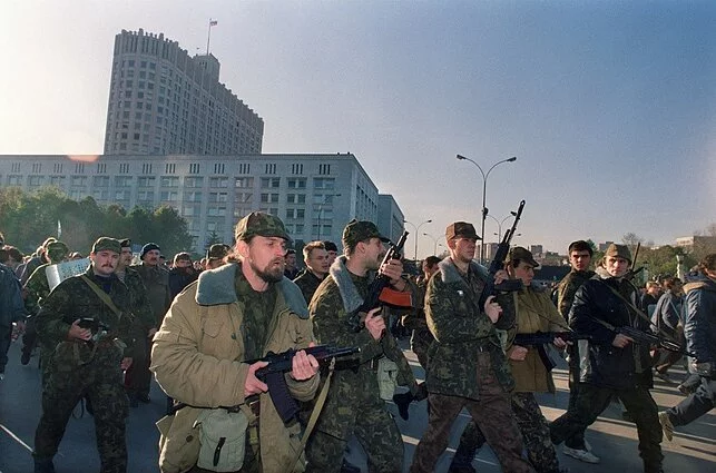 Октябрь 1993. Добровольческий полк Верховного Совета - 1993, Борис Ельцин, История, Политика, Переворот, Мятеж, Путч, Москва, Белый дом, Дом советов, Восстание, Россия, Длиннопост