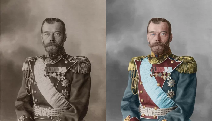 My coloration - My, Colorization, Romanovs, World War I