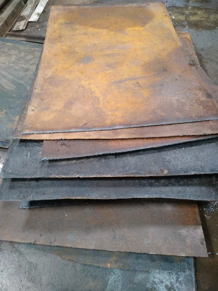 Scrap metal products - My, Production, Metal structures, Body, Longpost