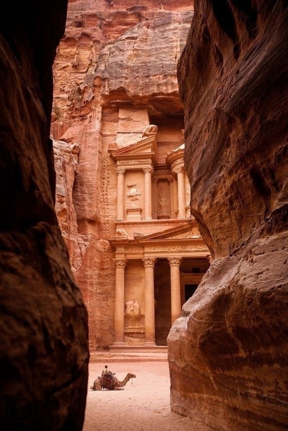 Petra, Jordan - Architecture, Petra, Facade, Jordan, Story, The photo, Longpost