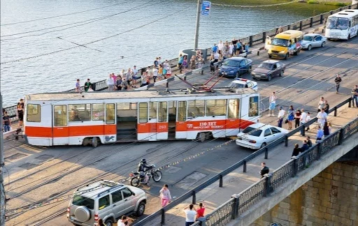 Suez tram - Tram, Suez canal, Tver, Congestion, A wave of posts, Road accident, Ever Given container ship, Humor