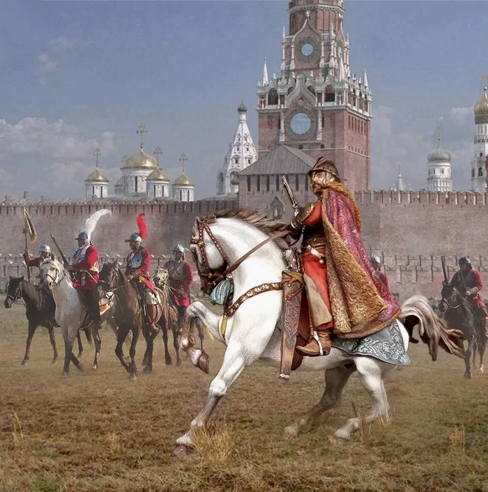Russian reitars (Moscow reitars) - Principality of Moscow, Story, A uniform, Armor, Past, Reiters, Cavalry, Longpost