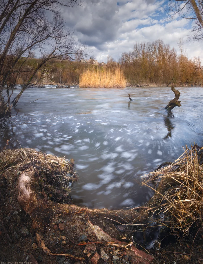 Dizzy River) - My, The photo, Landscape, Nature, Spring, Vertorama