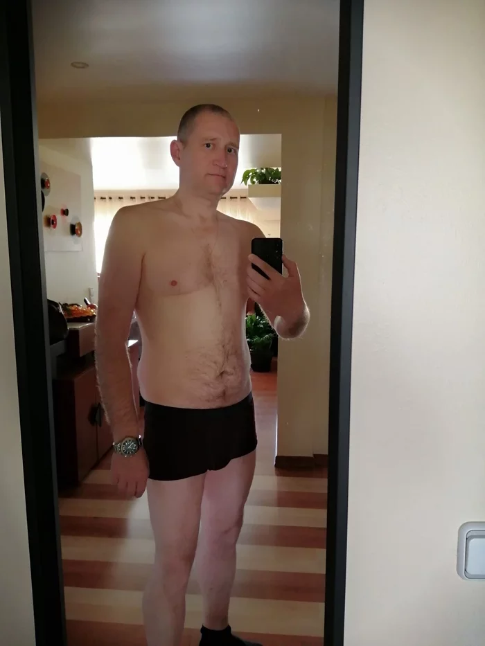 How to lose 40 kg at 40+ years old without registration and SMS - My, Excess weight, Slimming, Longpost, Gym
