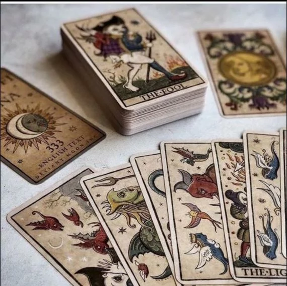 Crazy Moon by Patrick Valenza - My, Surrealism, Tarot cards, Video, Longpost