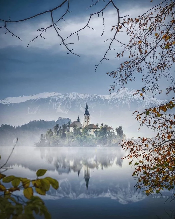 Lake Bled, Slovenia - The photo, Nature, The mountains, beauty, beauty of nature, Europe, Slovenia, , , Island
