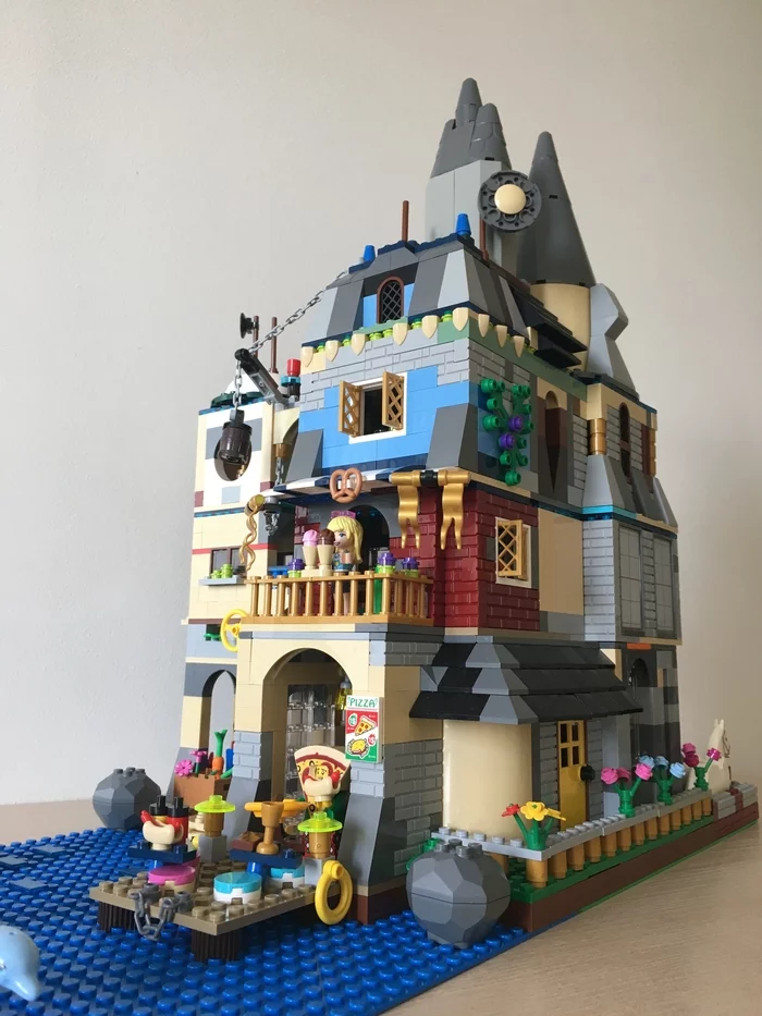 Our new MEGA homemade product - My, Lego, Homemade, Longpost, House, The street, Architecture