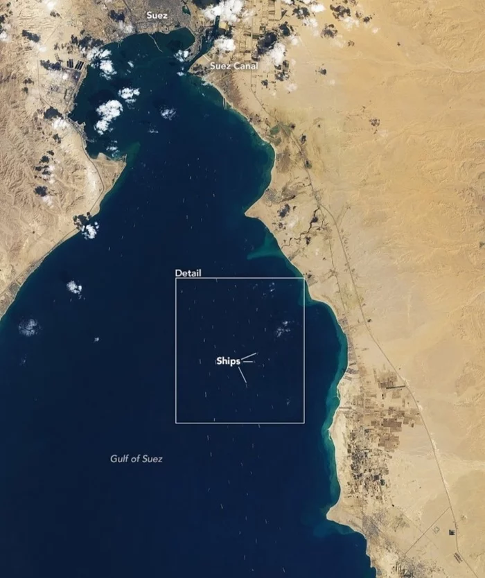 Channel S - The photo, Satellite, Suez canal, Longpost