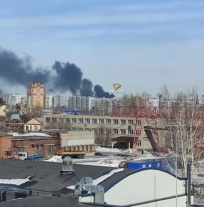 В Новосибирске сегодня горела электроподстанция - Новости, Новосибирск, Видео, Длиннопост