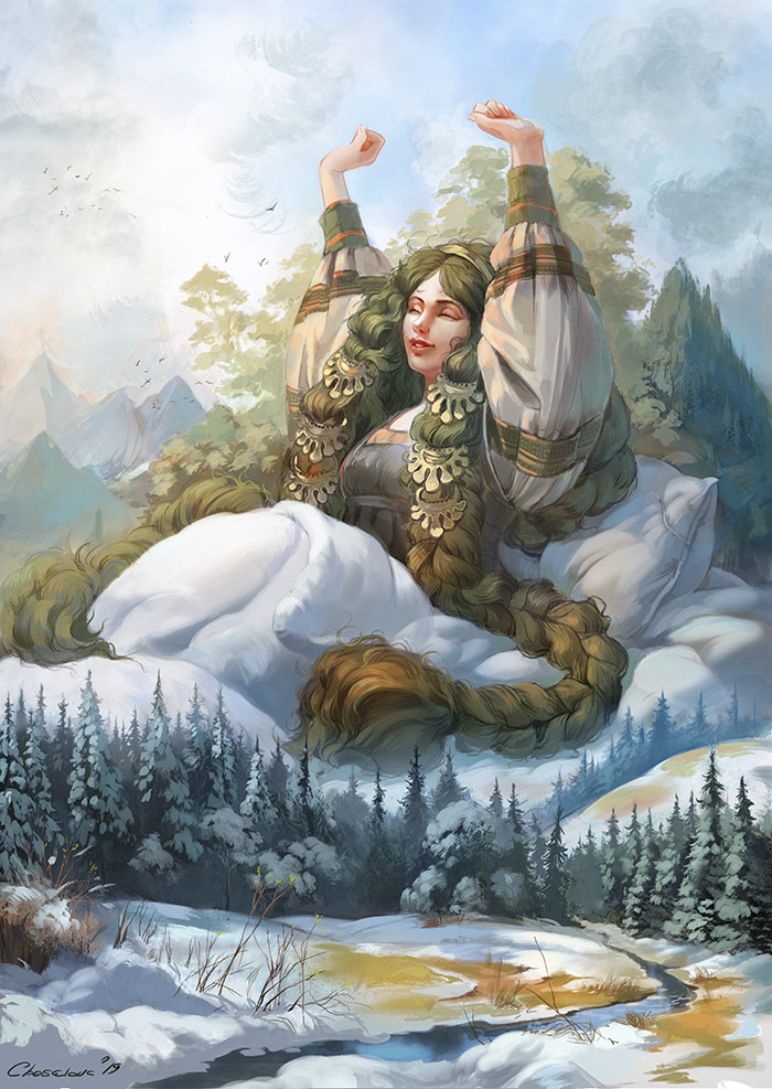 Lelya - Art, Slavic mythology, Neopaganism, Spring, Philiera