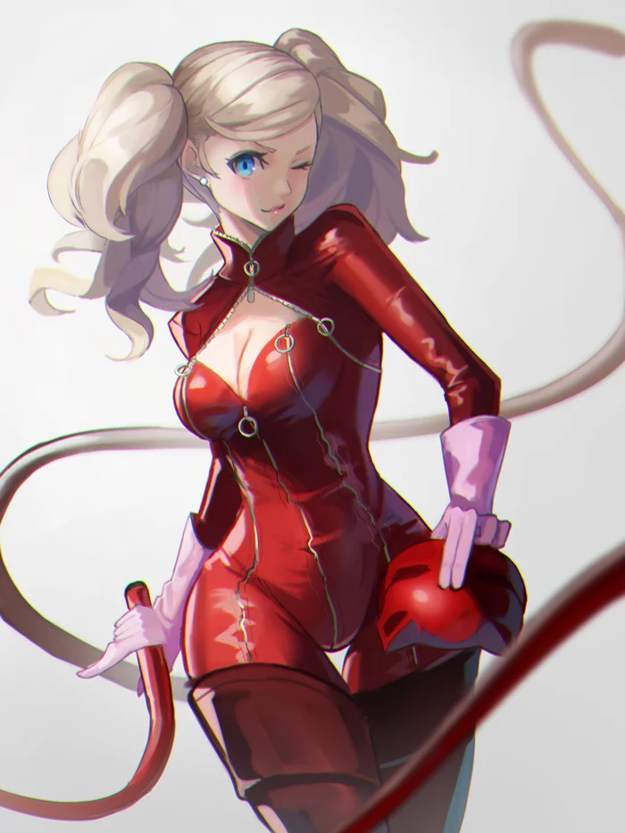 Panther - Аниме, Anime Art, Persona 5, Ann Takamaki, Игры, Арт, Девушки