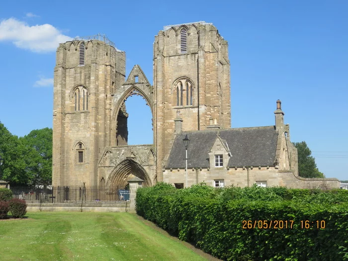 Elgin, Moray. Bible Garden - My, Travels, Story, Scotland, Town, The cathedral, Longpost