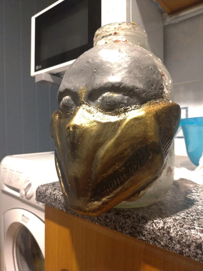 Masks, but not a show - Scorpio (Mortal Kombat), Longpost, Hobby, Venetian mask, Mortal kombat, Creation, Mask, My