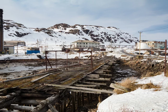 Old Bridge - My, Teriberka, Kola Peninsula, Bridge