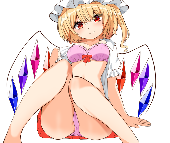 Flandre Scarlet Touhou, Flandre Scarlet, Anime Art, , Kiui
