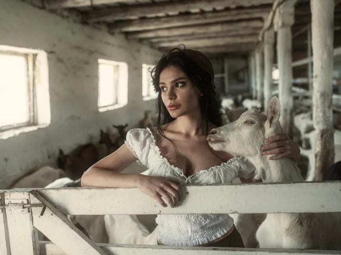 Charming shepherdess - Girls, The photo, David Dubnitsky, Photographer David Dubnitsky