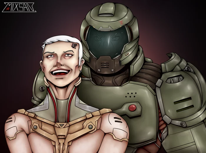 Surprise motherfucker! - My, Doom, Doomguy