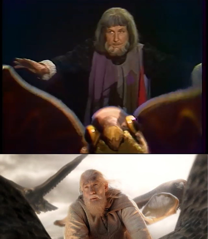 Гэндальф без бюджета vs Гэндальф за $94.000.000