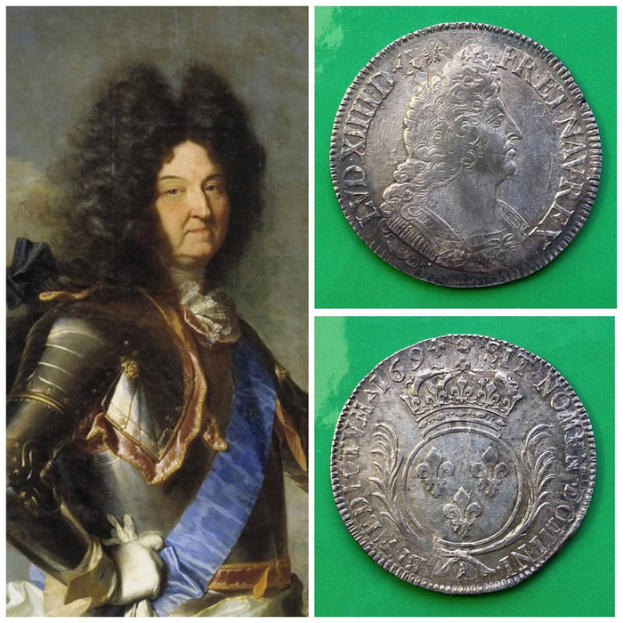 Экю четырёх Людовиков Монета, Франция, Деньги, История, Длиннопост