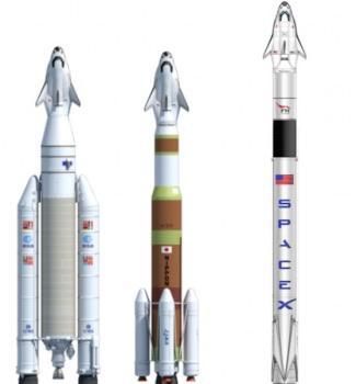 DreamChaser and Falcon-9 concept , Falcon 9, , Dragon 2, SpaceX, 