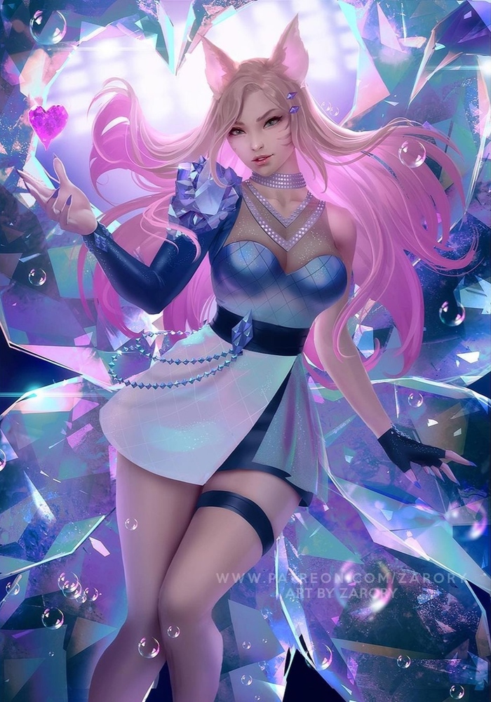 Ahri , League of Legends, KDA, Ahri, Zarory, , 