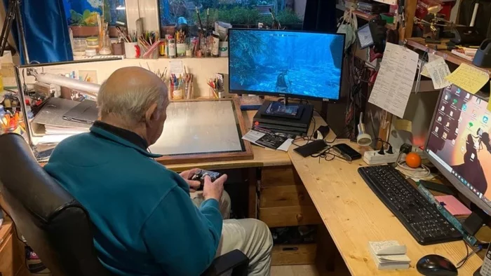 An 88-year-old pensioner posted advertisements asking for help to get out of the first fortress in Skyrim - Games, Retirees, The Elder Scrolls V: Skyrim, The elder scrolls, Longpost, Positive, Kindness