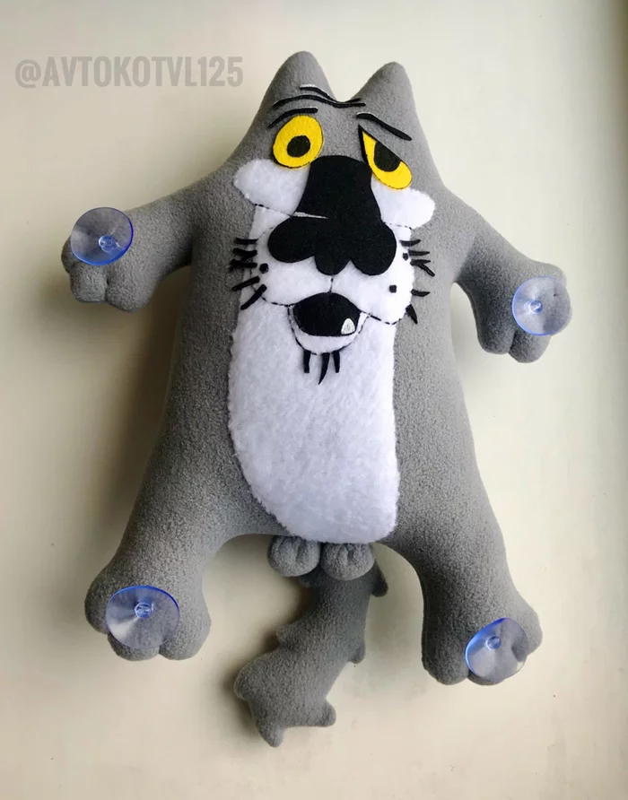 I'll sing right now - My, Wolf, Handmade, Soft toy