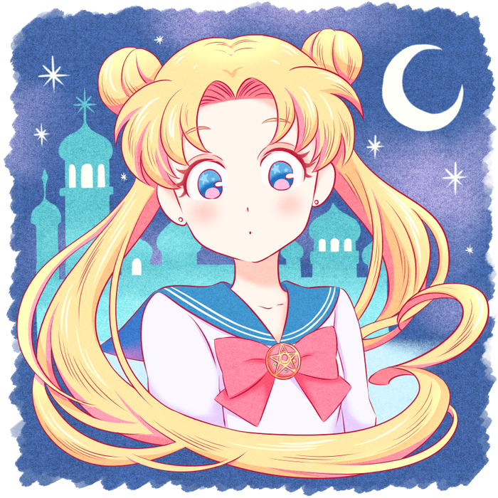 Usagi-chan Sailor Moon, Anime Art, , Tsukino Usagi