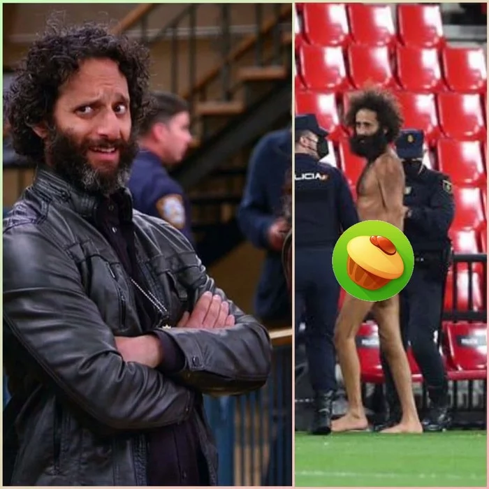I think I know who ran onto the field in the Manchester United match - Brooklyn 9-9, Football, Болельщики