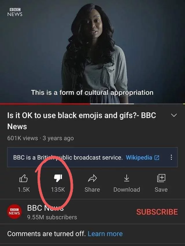 “Is it okay to use black emojis and gifs?” - Youtube, BBC, Black lives matter, Tolerance, Oppression, Sjw, Emoji, Racism