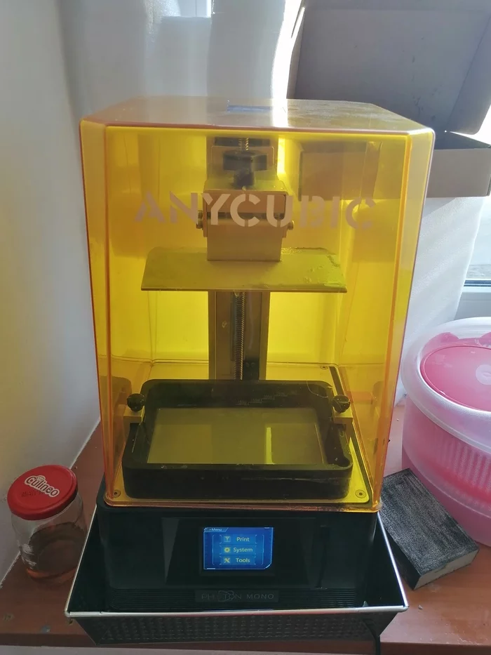 Печать на 3D принтере Anycubic Photon Mono - Моё, 3D принтер, Рукоделие без процесса, 3D печать, Фигурки, Длиннопост