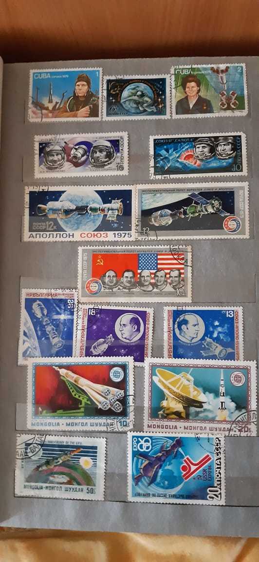 To the 12th of April and the anniversary! - My, Yuri Gagarin, Station Mir, Stamps, April 12 - Cosmonautics Day, April 12th, Longpost