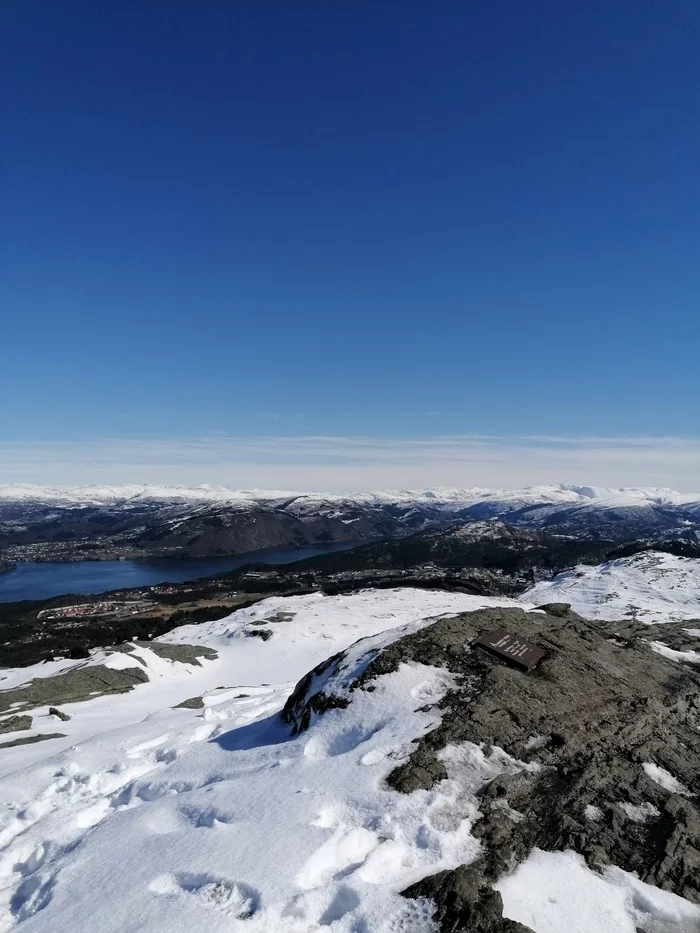 After a week of stormy weather we have sunshine - My, Bergen, Norway, The mountains, Mobile photography, Longpost