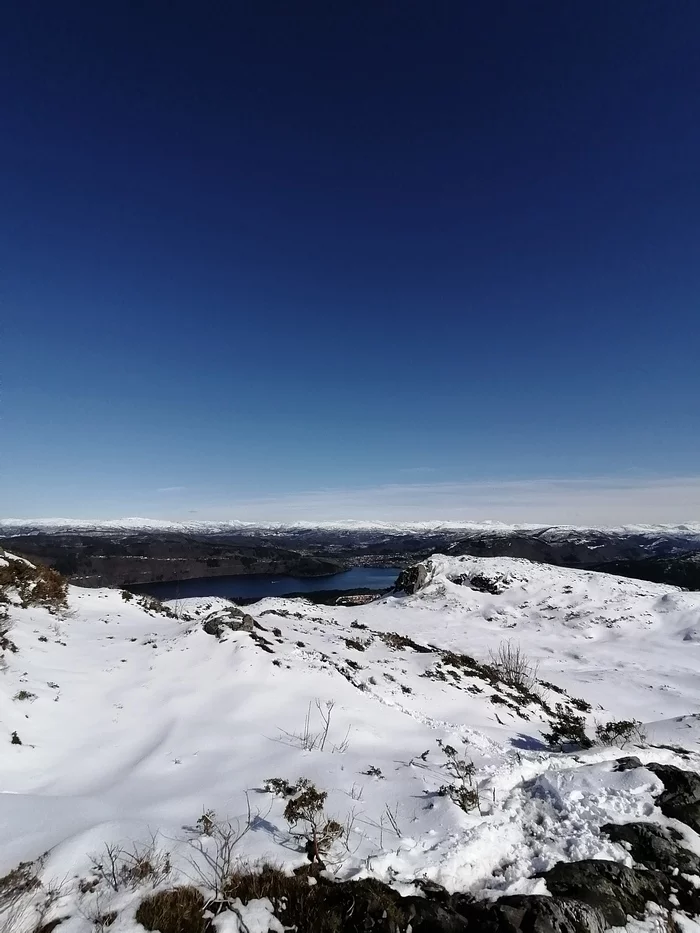 After a week of stormy weather we have sunshine - My, Bergen, Norway, The mountains, Mobile photography, Longpost