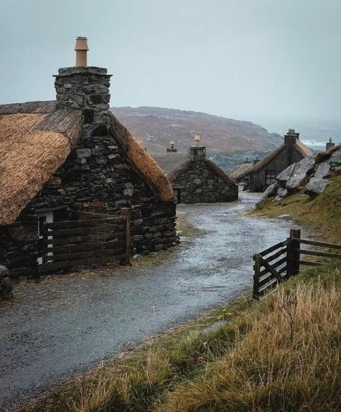 Village in Scotland - Scotland, Village, The photo