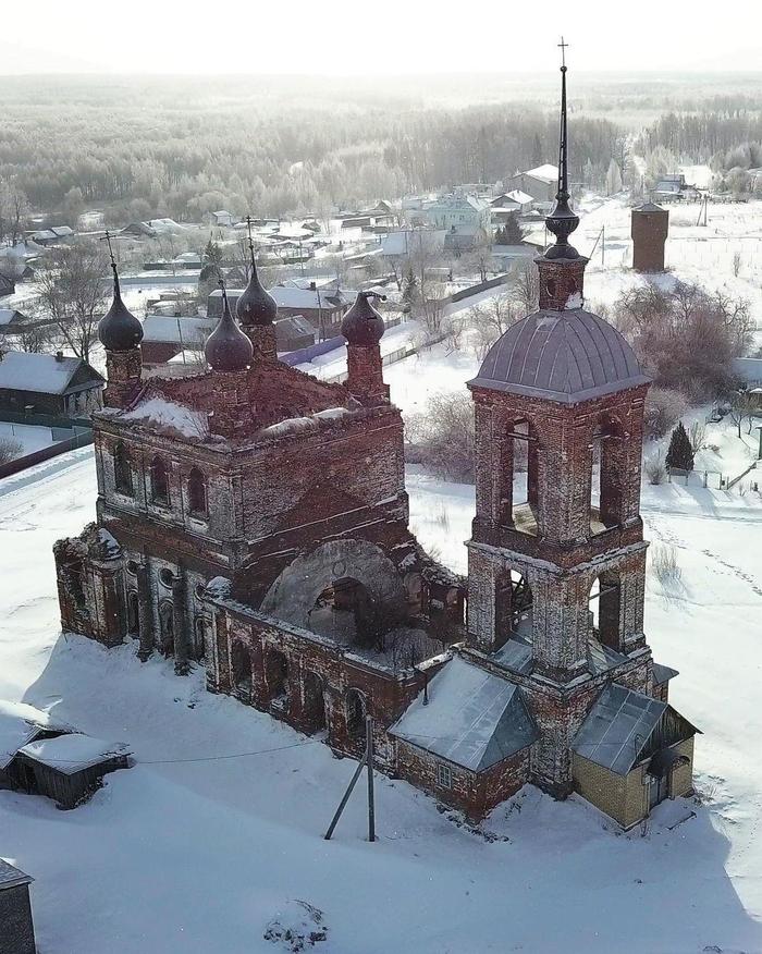 Abandoned Church of Demetrius of Thessalonica - My, Abandoned, Temple, Urbanfact, Urbanphoto, Ruin, Ruins, Longpost