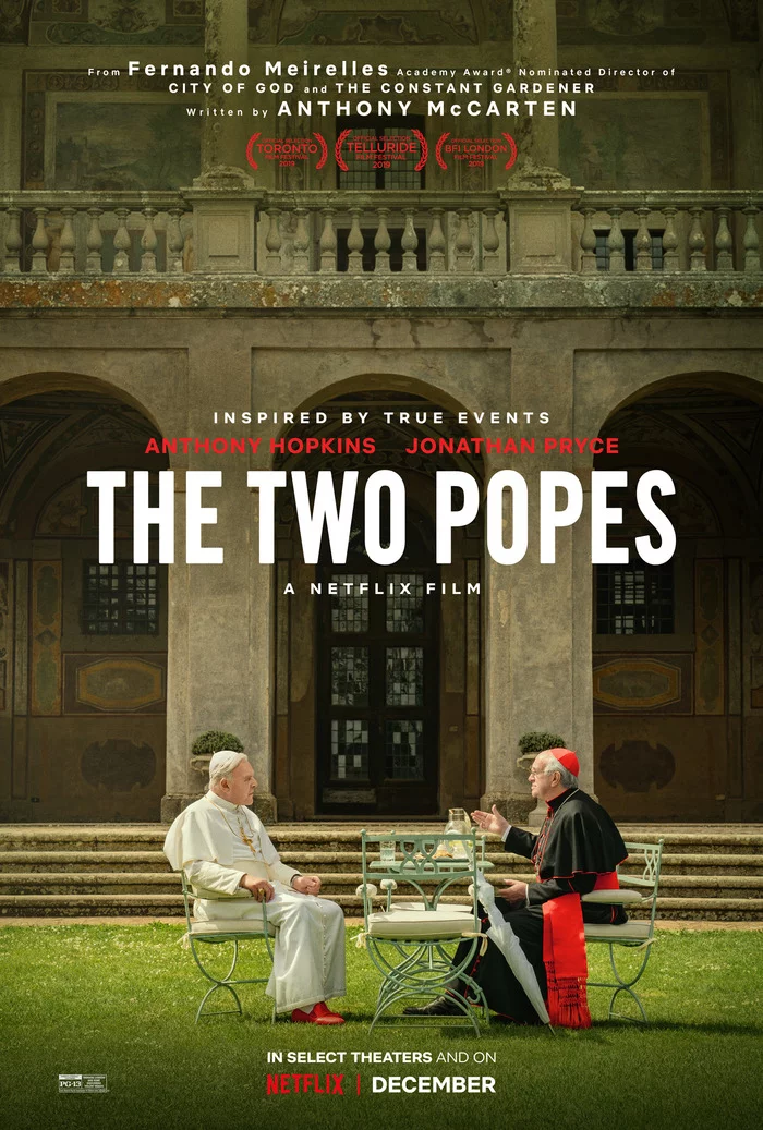 Two Popes 2019 - biography, drama, history - Discussion, I advise you to look, Movies, 