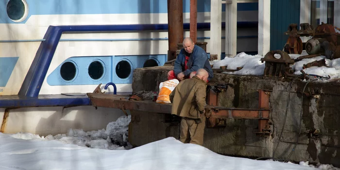 Navigation opening is approaching - Longpost, Spring, River Station, Ship, River fleet, Khimki reservoir, Moscow, My