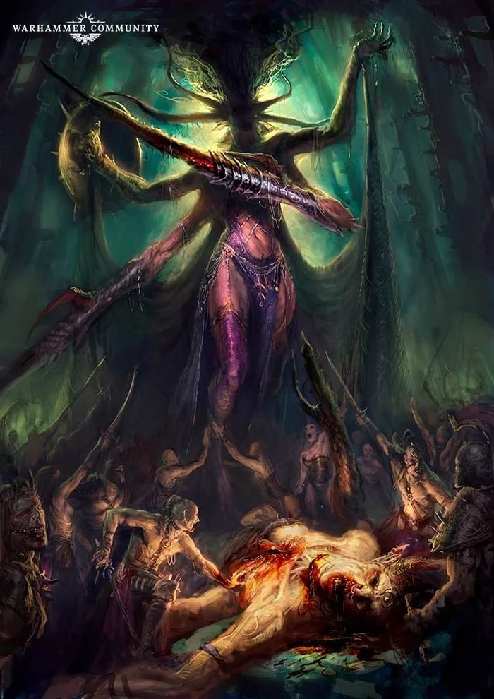 Keeper of Secrets - Slaanesh, Warhammer 40k, Longpost