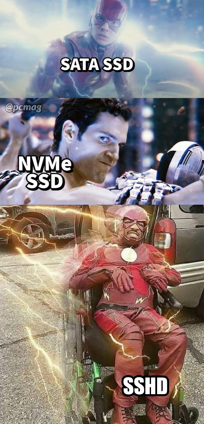   Sshd, Nvme, SSD,    DC Comics, 