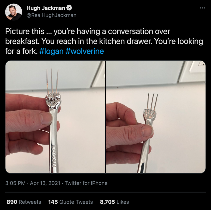 Вилка для Росомахи