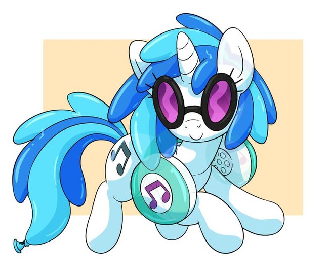 Vinyl (not a bad jelly mane) - My little pony, Vinyl scratch, Art