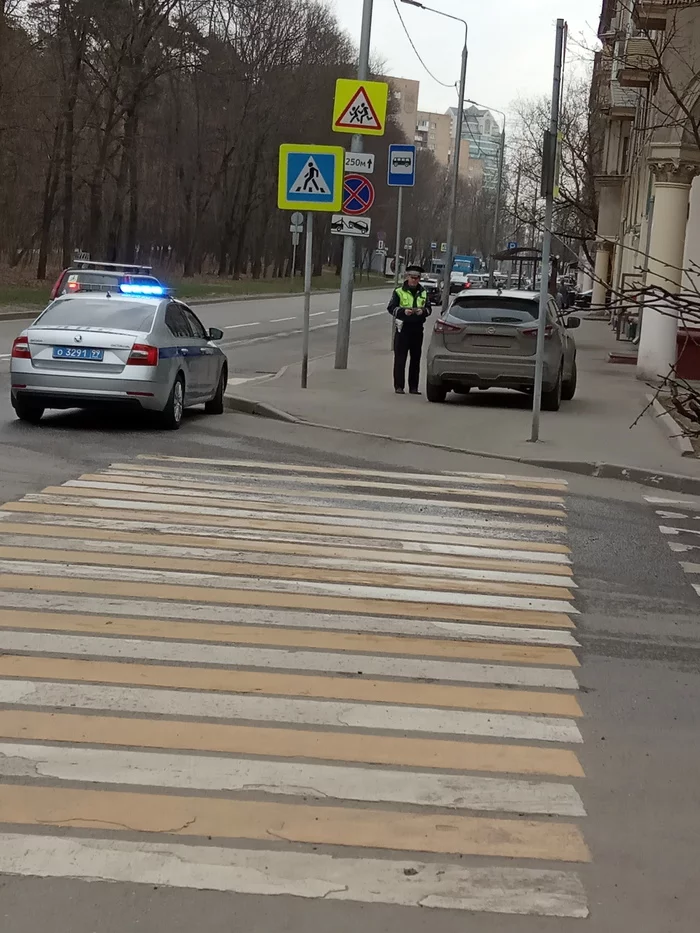 pavement worker - Sidewalk, Violation of traffic rules, The driver, DPS, Karma, Неправильная парковка