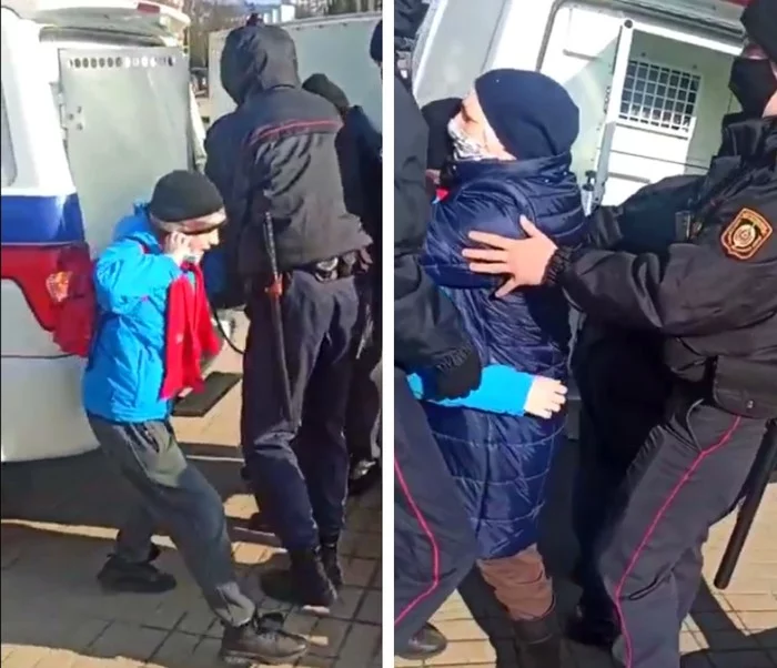 “We went from massage to injections.” We spoke with the boy’s mother and a pensioner who were detained on March 25 - Republic of Belarus, freedom day, Detention, Politics, Alexander Lukashenko, Retirees, Boy, Riot police, Video, Longpost