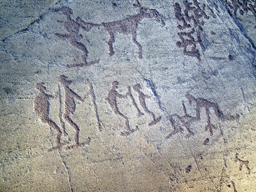 From the Mesolithic to the first Slavs of the Leningrad region - My, Slavs, Leningrad region, Mesolithic, Petroglyphs, Saint Petersburg, Video, Longpost, Story, История России