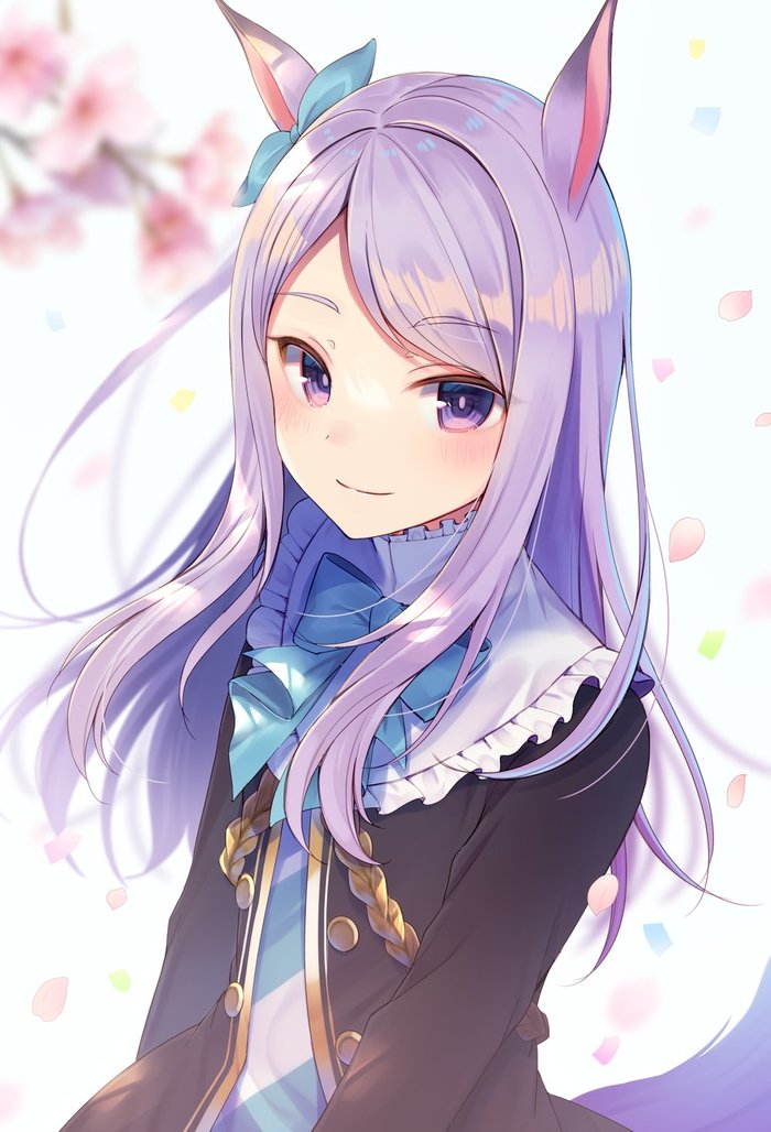 Umamusume Anime Art, , Uma Musume Pretty Derby, Animal Ears, Mejiro McQueen