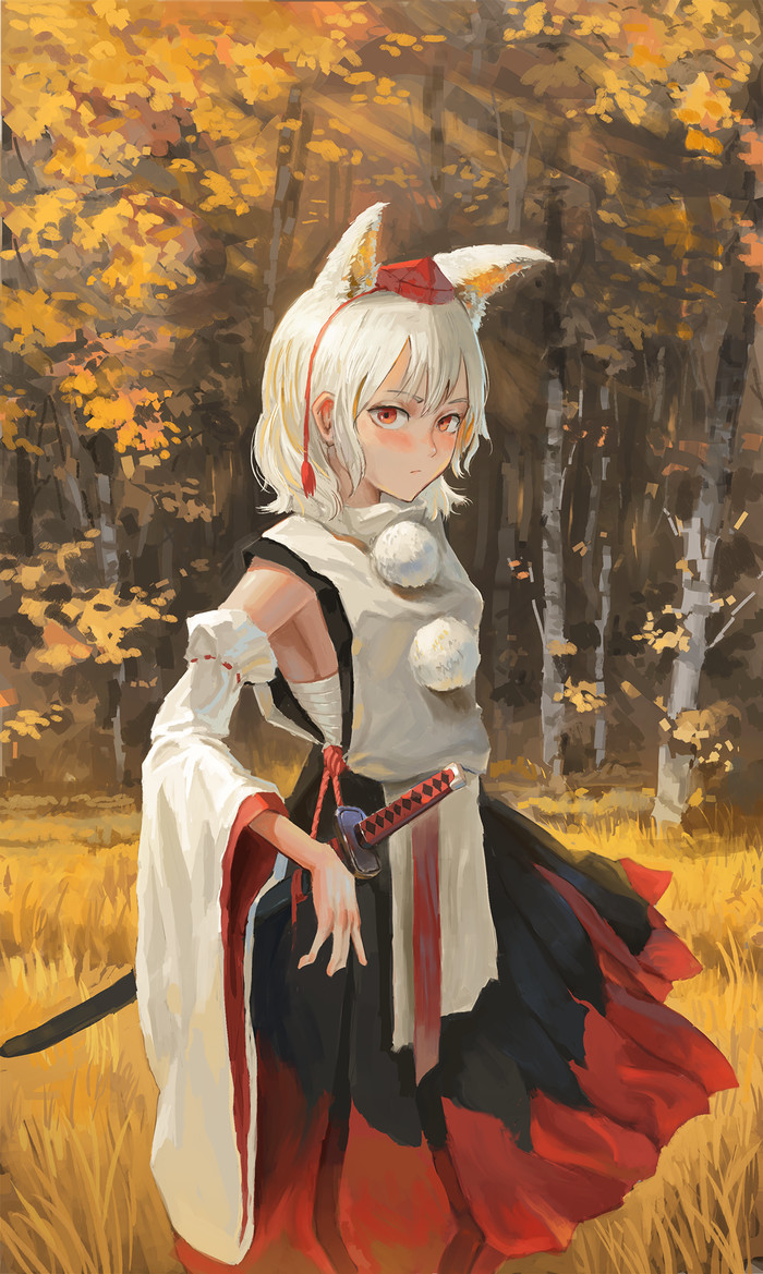 Momiji Inubashiri Touhou, Inubashiri Momiji, Anime Art, , Fjsmu